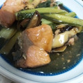 megumage's cooksnap of when they made 鮭と小松菜のさっぱり甘酢炒め.