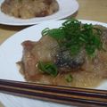 まきーころ's cooksnap of when they made 給食で食べたサバのおろしソース.