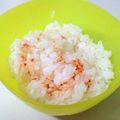 アモ「's cooksnap of when they made ダシダで食べるラー油風？ご飯。.
