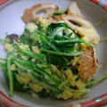 ようすけとはるひこ's cooksnap of when they made 時短簡単♪水菜卵とじ.