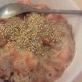MofeMofee's cooksnap of when they made トマト納豆丼.