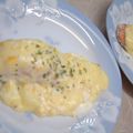 ふぁーむちゃん's cooksnap of when they made 鮭のオーブン焼き〈卵グラタンソース〉♪.