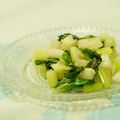 kamu蔵's cooksnap of when they made 葉っぱも一緒に☆セロリのレモンバター炒め.