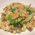 sakusakumi's cooksnap of when they made ＊簡単♪納豆レタス炒飯＊.