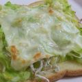 ＊まめゴマ＊'s cooksnap of when they made ✿キャベツ盛☆ちりめんチーズトースト✿.
