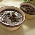 miyuki12's cooksnap of when they made チョコ*っと♥ソイラテプリン♥.