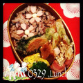 しぶかわ栗子's cooksnap of when they made 炊飯器で簡単！手羽元で鶏の釜飯風ごはん.