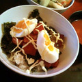 mora_mami's cooksnap of when they made すき焼きの素で♪簡単☆スパム丼.
