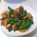 nyanyachii's cooksnap of when they made 里芋のごま豚炒め.