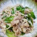 おかちゃんキッチン's cooksnap of when they made タレにおまかせで楽ちん！豚レタス炒め♪.