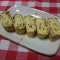 みなみ7's cooksnap of when they made 梅わかめ＊おかず卵焼き.