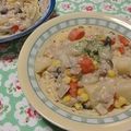 moruchama's cooksnap of when they made 残りものでシチューパスタ♪.