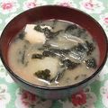 moruchama's cooksnap of when they made 【男の料理】のり豆腐の味噌汁.