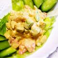 きゃなで's cooksnap of when they made アボガドと卵とトマトのサラダ！！.