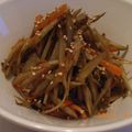 モカッピー's cooksnap of when they made 美味しく食べて美肌に！！きんぴらごぼう！.