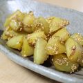 ミズハルン's cooksnap of when they made ～秋に食べたい～　揚げずに簡単☆大学いも.