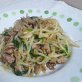 そのりり's cooksnap of when they made もやしと豚ひき肉炒め.