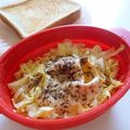 Fire-King's cooksnap of when they made 朝でも簡単♡チーズin巣ごもり卵(^^♪.