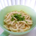 Fire-King's cooksnap of when they made 釜たまうどん.