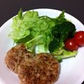 サン・サン's cooksnap of when they made 豚ひき肉で豆腐ハンバーグ.
