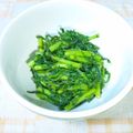 YUZUNICO's cooksnap of when they made 【農家のレシピ】春菊のピリ辛和え.