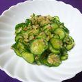 YUZUNICO's cooksnap of when they made ザーサイと胡瓜の和え物.