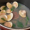 mmtaeyeon's cooksnap of when they made ひな祭りやお食い初めに♪　蛤のお吸い物.