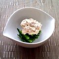 puniＫ's cooksnap of when they made ツナと春菊のサラダ.