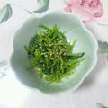 ＡＢちゃん's cooksnap of when they made 三葉のナムル.