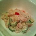 かもめーず0516's cooksnap of when they made きゅうりとトマトのオイマヨ和え♪.