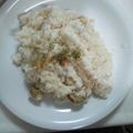 salymama's cooksnap of when they made マヨが決め手❀❀本格シーフードピラフ❀.