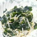 栄養士まぁﾀｿ's cooksnap of when they made ●もやしとわかめのピリ辛和え●.