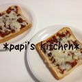 papikun's cooksnap of when they made スパゲティーソースdeイタリアントースト.