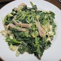 君が代's cooksnap of when they made ほうれん草のケチャマヨサラダ.
