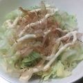 ぶ〜ちゃん。's cooksnap of when they made ﾀﾞｲｴｯﾄ★簡単！キャベツ蒸しサラダ.