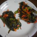 まい　ぼん's cooksnap of when they made おつまみに★　簡単　わかめのかきあげ.