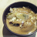 3姉妹ちゃんママ's cooksnap of when they made ☆｡フワフワ* 玉ねぎと卵のお味噌汁｡☆.