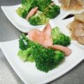ハリハリ戦士's cooksnap of when they made ブロッコリーとお魚ソーセージのオイマヨ炒.