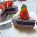 フーミン✩'s cooksnap of when they made たっぷりブルーベリーのレアチーズケーキ.