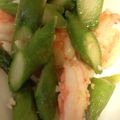 ＣＴＵ's cooksnap of when they made えびとアスパラのにんにく炒め☆.