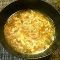 Ｔ，ＳＡＥＫＯ's cooksnap of when they made 簡単あと一品✿海苔佃煮のかきたま汁✿.