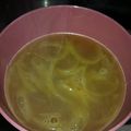 masho00's cooksnap of when they made あったかオニオンスープ.