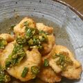 バニラ1's cooksnap of when they made 鶏の竜田揚げ 酢葱ソースがけ♪.