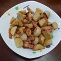 ぴぁんしゃん's cooksnap of when they made 里芋とベーコンのガーリック炒め.