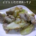 おゆきd^0^b's cooksnap of when they made 塩麹さんで♡簡単ねぎま風ソテー.