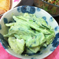 poohemon's cooksnap of when they made ひらり＊かまぼことキュウリの梅マヨ和え.