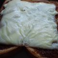 ｡★ﾏｲﾏﾏ★・'s cooksnap of when they made 簡単　焼肉のタレチーズトースト.