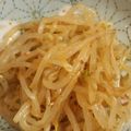 mayufuji's cooksnap of when they made お手軽。もやしナムル.