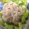 amikky's cooksnap of when they made 新タマネギと豚シャブのサラダ風.