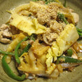 pandachoco's cooksnap of when they made キャベツの芯のしょうが焼き.